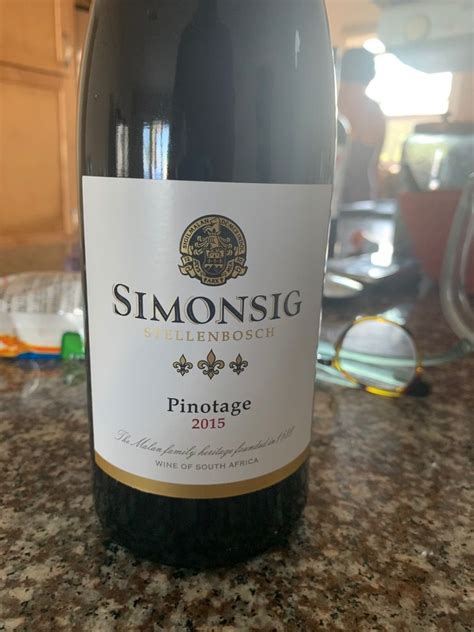 Simonsig Pinotage Cape Winemakers Guild Pick Of The Bunch South