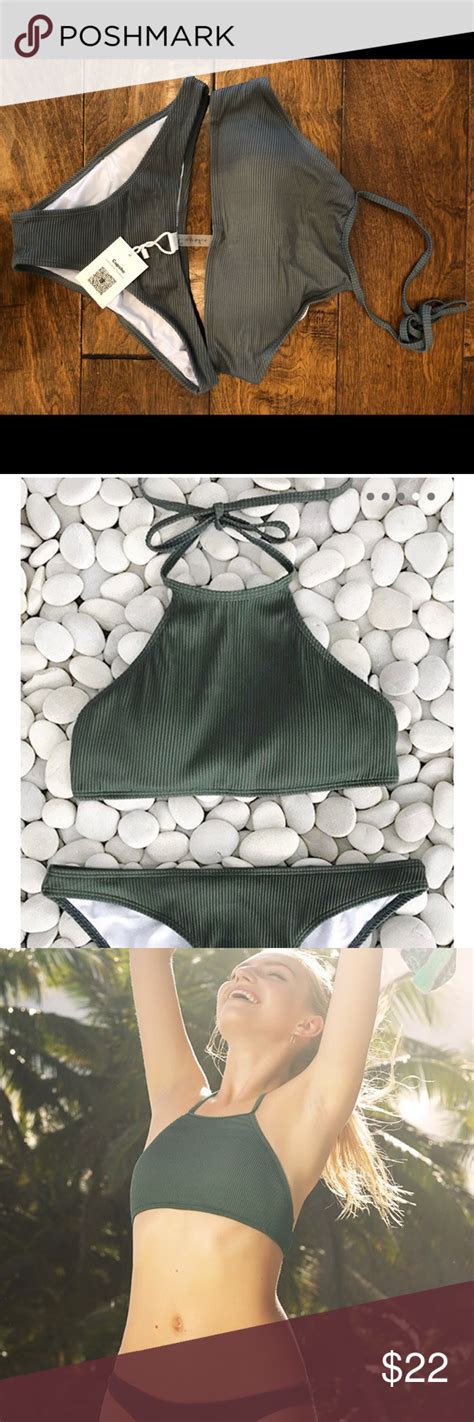 Olive Green Bikini Olive Green Bikini Bikinis Bikini Brands