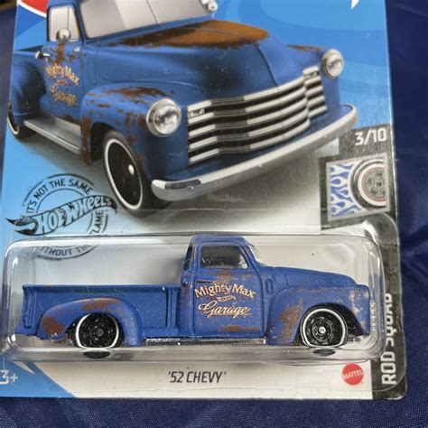 ホットウィール Hot wheels 52 CHEVY 1952 シェビー シボレー ピックアップ トラック 乗用車 売買されたオークション情報yahooの商品情報をアーカイブ公開