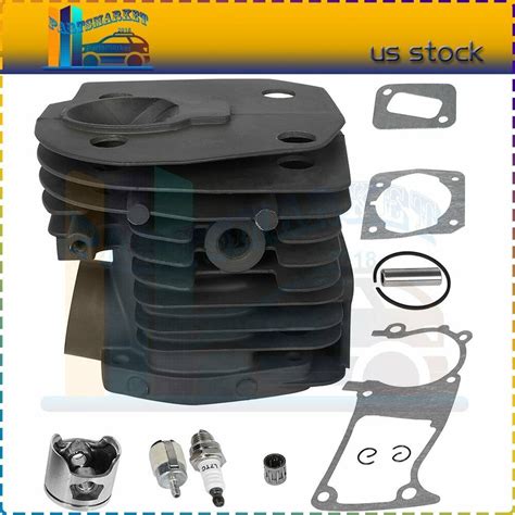 44mm Cylinder Piston Ring And Pin Kit For Husqvarna 350 351 353 346XP