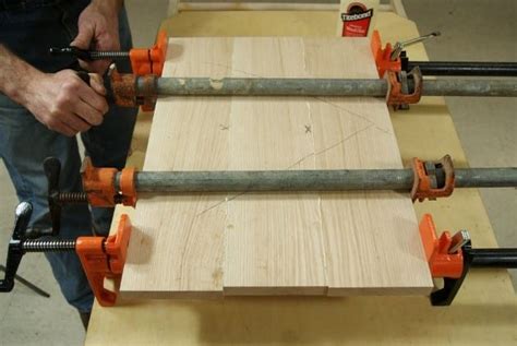 How To Glue Boards Together For A Table Top Cut The Wood