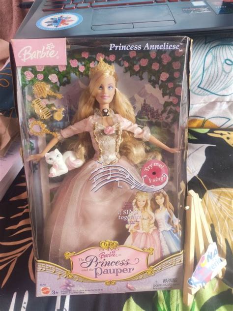 BARBIE Anneliese (in-box, new) Princess and The Pauper Mattel Movie ...