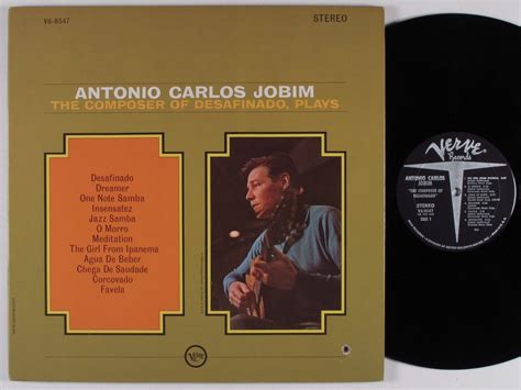 Popsike ANTONIO CARLOS JOBIM Composer Of Desafinado Plays VERVE