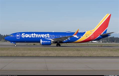 Boeing 737 8 Max Southwest Airlines Aviation Photo 7548319