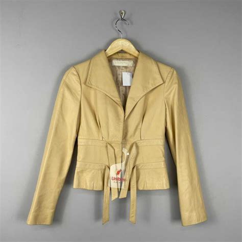 Jaqueta Couro Valentino A Nude UNIBES BAZAR