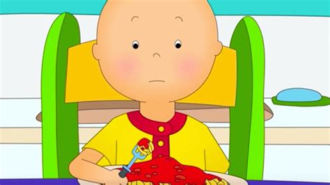 Caillou En Fran Ais Caillou N Aime Pas Les Spaghettis Dessin Anim