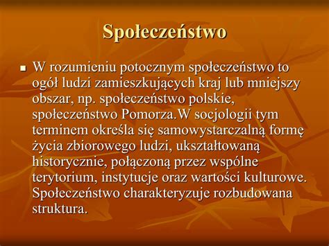 PPT Społeczeństwo i jego struktura PowerPoint Presentation free