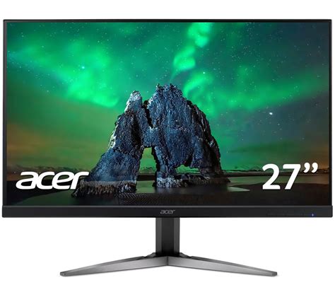 Buy ACER KG271U Quad HD 27 LED Monitor Black Free Delivery Currys