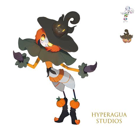 Pumkaboo And Blacephalon Fusion By Hyperagua On Deviantart