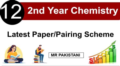 2nd Year Chemistry Latest Pairing Scheme Of All Punjab Boards 2025 MR