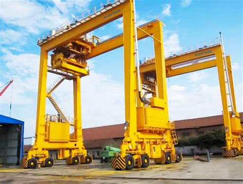 Rubber Tyred Gantry Crane | SEVENCRANE