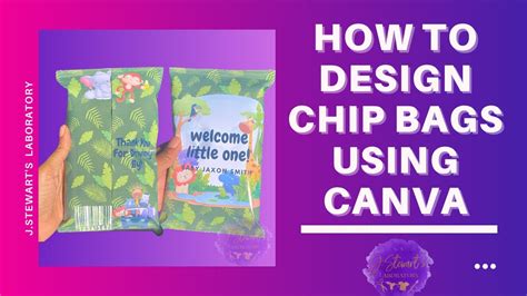 How To Design Chip Bags With Canva And Assemble YouTube