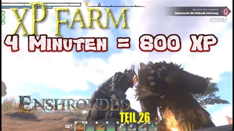 Enshrouded Full Gameplay Erfahrung Sammeln Mal Anders Xp Farm