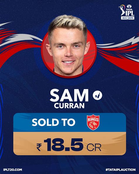 Indianpremierleague On Twitter Record Alert Sam Curran