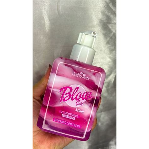 BLOW GIRL GEL HIDRATANTE AROMATIZANTE BEIJÁVEL ML HOT FLOWERS