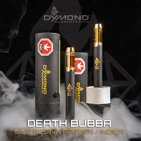 Death Bubba Live Resin All-in-one - Vape Pen - By: Dymond - Mendo