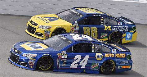 Chase Elliott Records Runner Up Finish At Michigan