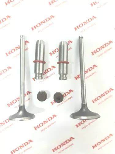 Kit Válvula guia Válvula Fan bros 160 Original Honda Parcelamento sem