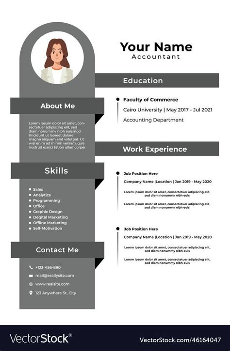 Grafixhubs I Will Create Professional Resume Design Modern Cv