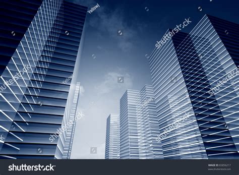 Skyscrapers 3d Stock Photo 65856217 : Shutterstock