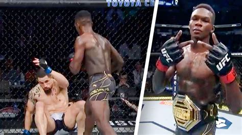 What Happened At Ufc 271 Israel Adesanya Vs Robert Whittaker 2 Full