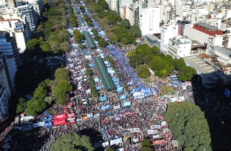 Gigantesca Marcha De La Unidad Piquetera Y La Utep Por Trabajo Y