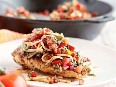 30 Minute Bruschetta Chicken Bake Recipe