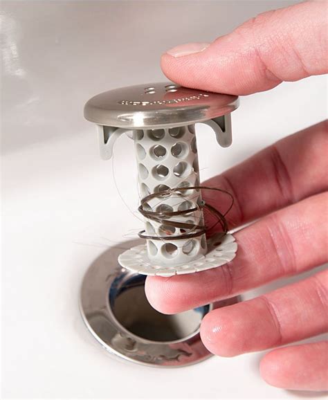 Sinkshroom Nickel Edition Revolutionary Bathroom Sink Drain Protector