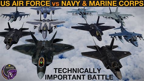 Mass Battle The US Air Force Vs The US Navy Marine Corps WarGames