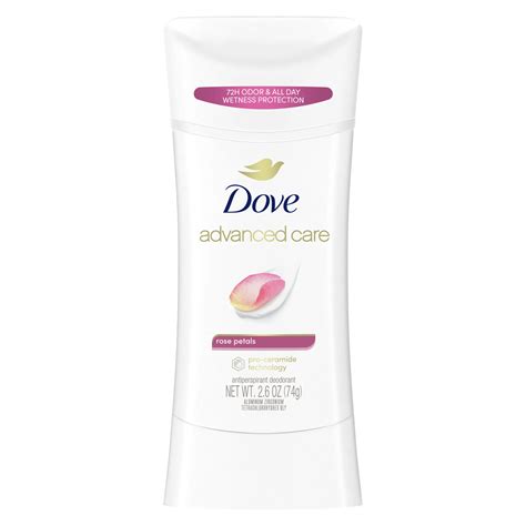 Dove Advanced Care Rose Petals Antiperspirant Deodorant Stick Shop