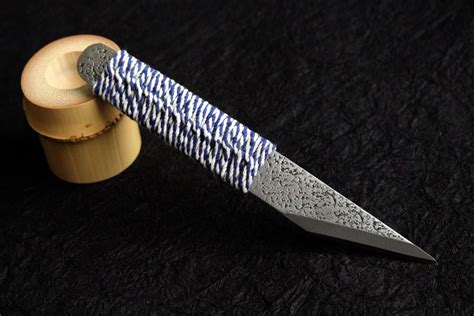 Ibuki Kiridashi Knife Japanese Kogatana Woodworking Tsukamaki White 2