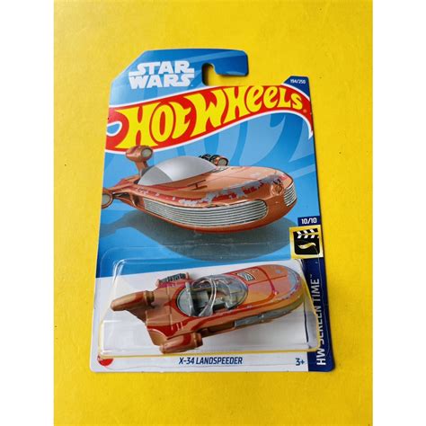 Jual Hotwheels Hot Wheels X Landspeeder Star Wars Hw Screen Time Lot