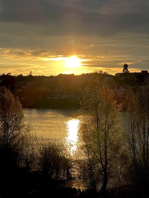 Stephen Royle On Twitter Sunset Over The River Loire Blois France