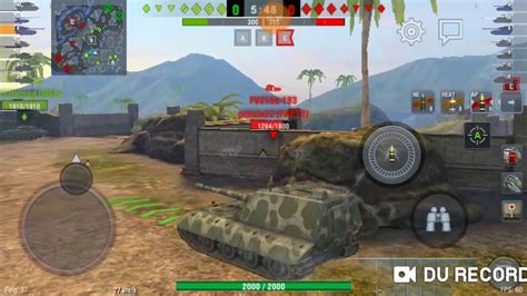 World Of Tanks Blitz Jg Pz E Damage And Frags Youtube