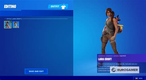 Fortnite - Gold Lara Croft skin location: How to unlock the Gold Lara Croft style in Season 6 ...