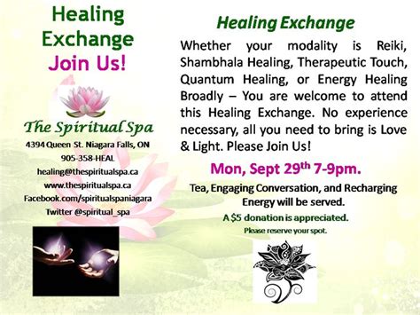 Healing Exchange! Whether your modality is Reiki, Shambhala Healing ...