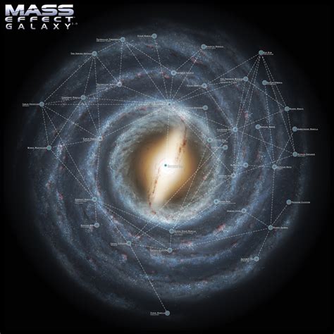 Mass Effect Galaxy Map 2.0 by DWebArt on DeviantArt