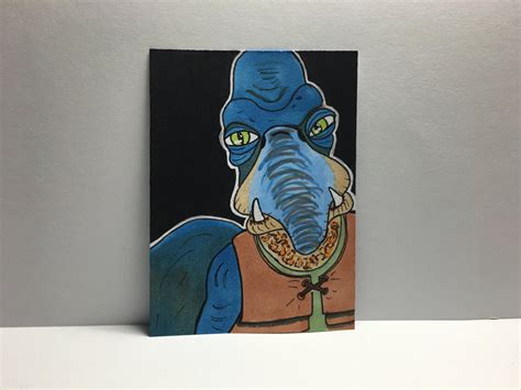 Star Wars Watto Sketch Card by TheArtofBP on DeviantArt