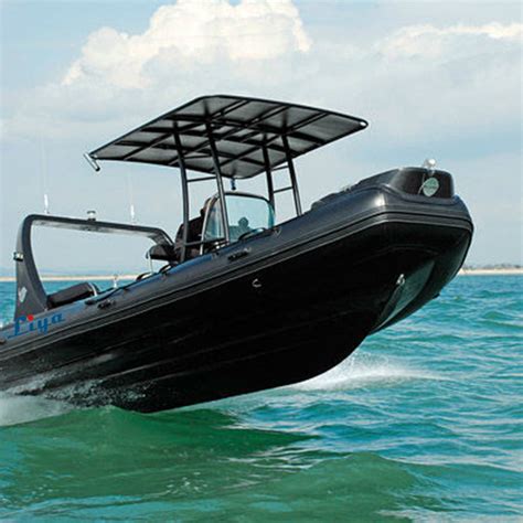 Liya M Semi Rigid Hull Inflatable Fishing Boats With Outboard Motor