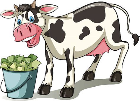 Money Cow Illustrations Royalty Free Vector Graphics And Clip Art Istock