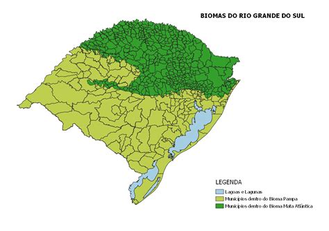 Rio Grande do Sul em dados e números: Biomas