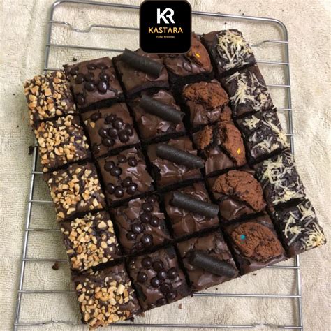 Jual Kastara Fudgy Brownies Panggang Nyoklat Banget Ukuran Besar By