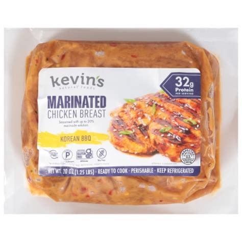 Kevins Natural Foods All Natural Fresh Chicken Seasoned Korean Bbq 20