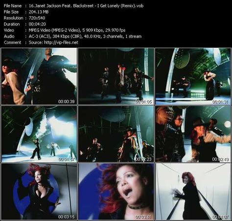 Janet Jackson Blackstreet Video Clip I Get Lonely Remix Watch Or