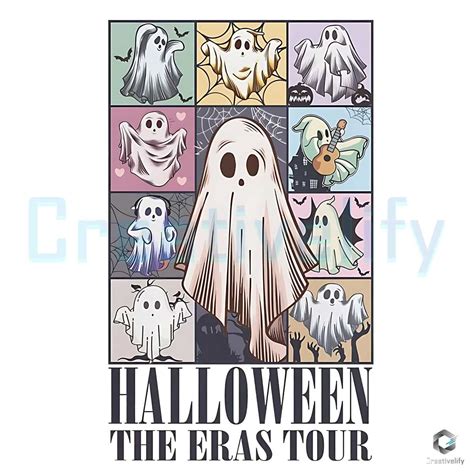 The Eras Ghost Tour Png Swiftie Halloween File Subliamtion Creativelify