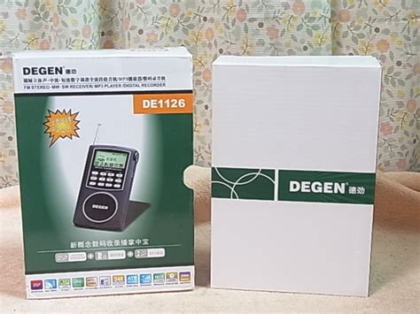Yahoo!オークション - DEGEN 【DE1126】 ラジオの選局 ボリュームが良...