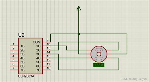 Stm32 51单片机实训day7——电机驱动｜uln2003a步进电机｜proteus电路设计｜旋转角度控制函数｜驱动函数｜keil5程序