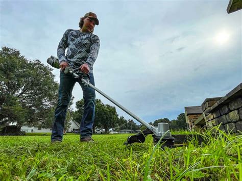 Green Machine String Trimmer Review Aluminum Shaft Ptr