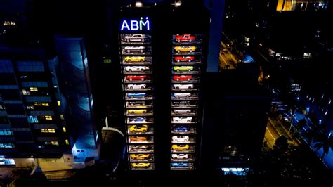 This 15-Story Vending Machine Dispenses Luxury Cars