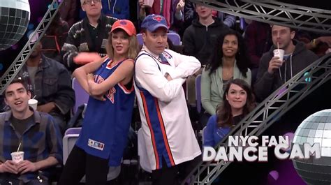 Jimmy Fallon and Taylor Swift Make Fun of and One Up Jumbotron Dancers ...